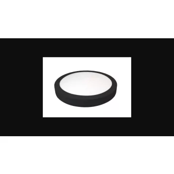   MasterLED Proma Falon kívüli ledes mennyezetlámpa 18 W natúr fehér  fekete kör