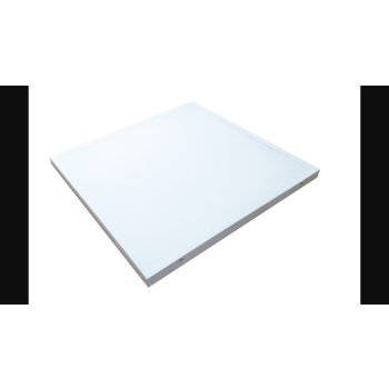   EcoLight 60 W-os szögletes 60x60 cm natúr fehér  fehér színű 2 az 1-ben falon kívüli és süllyeszthető led panel