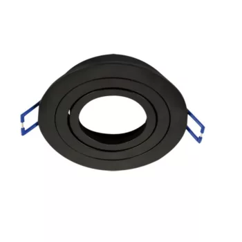 Strühm Luba kör alakú spot keret fekete színű