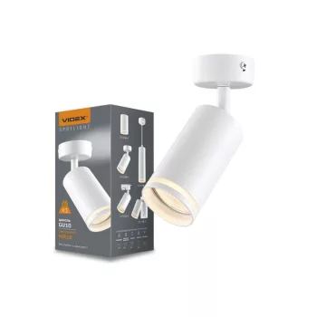   Videx MARTIN fehér mennyezeti lámpa keret  GU10-es foglalattal