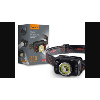   Videx LED Fejlámpa  natúrfehér újratölthető akkumulátorral H035C