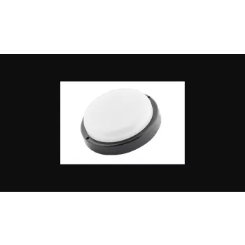   MasterLED Maks 12 W-os ø155 mm mozgásérzékelős kerek natúr fehér mennyezeti lámpa IP54-es védettségű