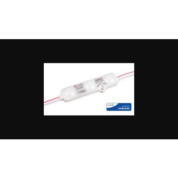   MasterLED 3 LED/db 12 V-os vízálló hideg fehér opál LED modul