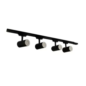   Strühm Luter fekete 4-es mennyezeti lámpa  GU10-es foglalattal
