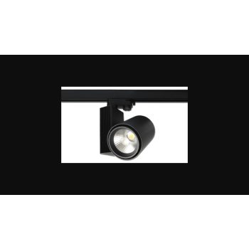   MasterLED Oro sínre szerelhető 30 W-os fekete színű  natúr fehér lámpa