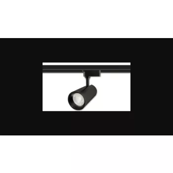   MasterLED Piko sínre szerelhető 30 W-os 4000K fekete színű  natúr fehér lámpa