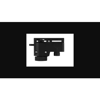 MasterLED 1 fázisú fekete sínfej