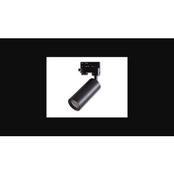   MasterLED Idar 3 fázisú sínre szerelhető lámpa GU10-es foglalattal  fekete