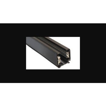   MasterLED 3 fázisú fekete felületre szerelhető sín 1 méter hosszú