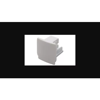 MasterLED 3 fázisú sín végzáró  fehér