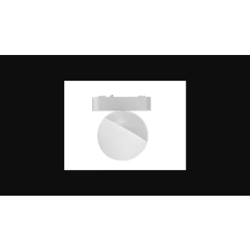   MasterLED LUXO Spheris 10-W-os fehér mágneses sínes lámpa  4000K  48V