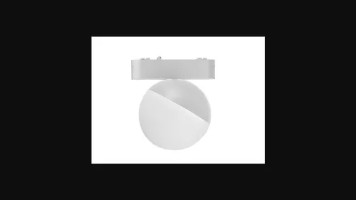 MasterLED LUXO Spheris 10-W-os fehér mágneses sínes lámpa  4000K  48V