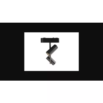   MasterLED LUXO Ringo 16-W-os fekete mágneses sínes lámpa  4000K  48V