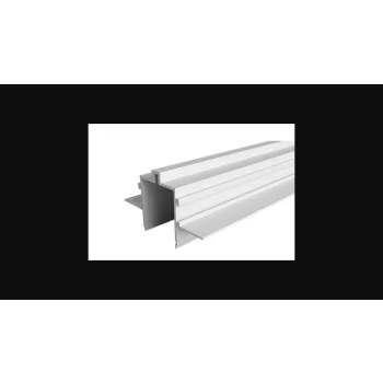   MasterLED LUXO fehér gyűjtősín 2 méter hosszú  süllyesztett rögzítő  48V