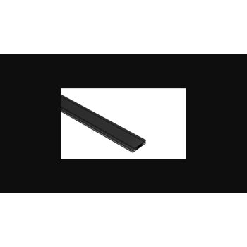 MasterLED LUXO mágneses sín 2 méter hosszú  fekete  48V