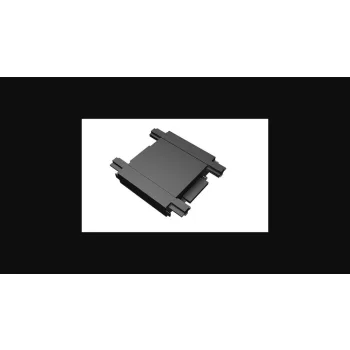   MasterLED LUXO mágneses sínlámpa rendszerhez 48V I-es típusú  felületre  fekete