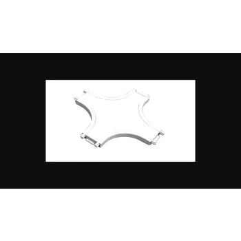   MasterLED LUXO 48V mágneses sínlámpa rendszerhez  felületre szerelhető  X típusú  fehér