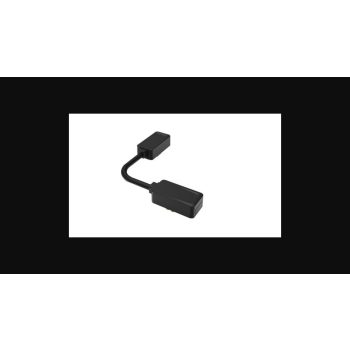   MasterLED LUXO mágneses trachlight rendszerhez tápcsatlakozó kábel 48V  fekete