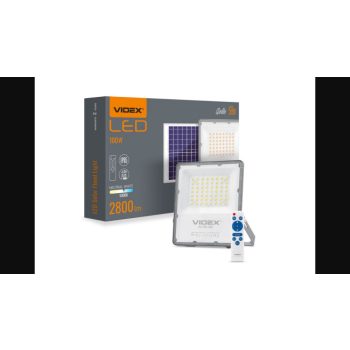 Videx Gelio 100 W-os natúr fehér napelemes reflektor