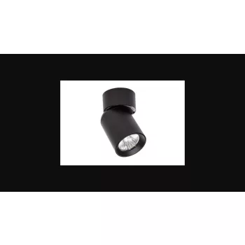   MasterLED Timo fekete mennyezeti lámpa keret  GU10-es foglalattal