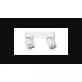   MasterLED Timo GU10 foglalatú  2-es fehér mennyezeti lámpa