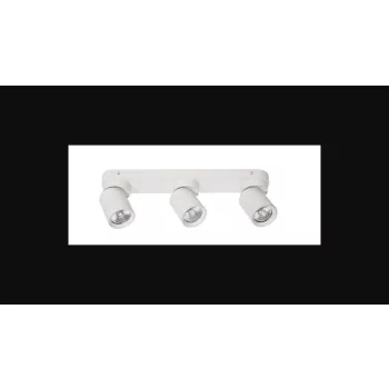   MasterLED Timo GU10 foglalatú  3-as fehér mennyezeti lámpa