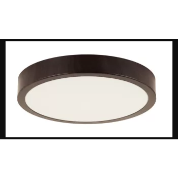   Strühm ATUT kör alakú 24W-os LED lámpa  wenge  380x380 mm  IP44-es védettségű