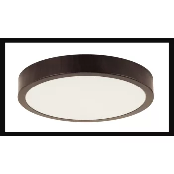   Strühm ATUT kör alakú 36W-os LED lámpa  wenge  480x480 mm  IP44-es védettségű