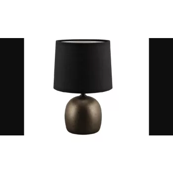 Strühm Atena fekete színű asztali lámpa