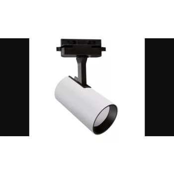 Strühm Luter GU10-es foglalatú  fehér/fekete fali lámpa