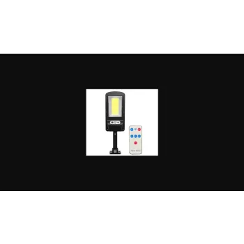   MasterLED Napelemes 5 W-os vékony fali lámpa beépített mozgásérzékelővel