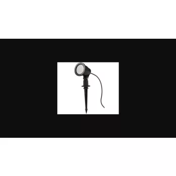 MasterLED Sergio 7 W-os leszúrható fekete reflektor  4500K