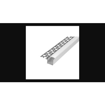   MasterLED Gipszkartonba süllyeszthető profilhoz 2 méteres opál fedél