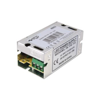   MasterLED 15 W-os beltéri tápegység ledszalaghoz 1,25 Amper 12V DC