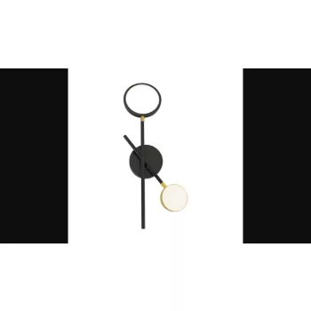   Strühm Omega V 10W-os  4200K  arany/fekete színű fali lámpa