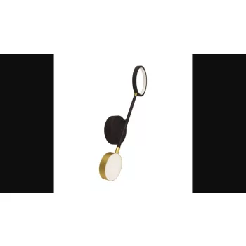   Strühm Omega I 10W-os  4200K  arany/fekete színű fali lámpa