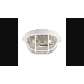   Strühm Salto Pro E27-es foglalatú  fehér mennyezeti lámpa IP65-ös védettségű