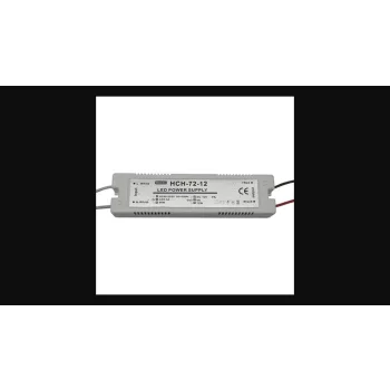   MasterLED 72 W-os beltéri tápegység ledszalaghoz 6 Amper 12V