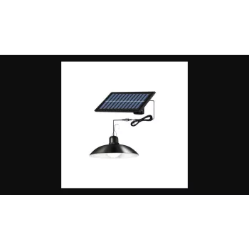 MasterLED Napelemes lámpa távirányítóval  6500K  100lm