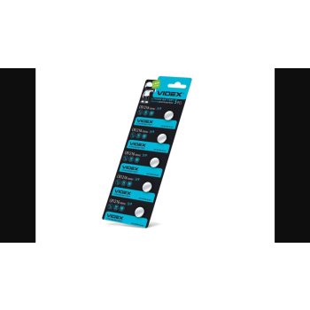   Videx CR1216 40mAh gombelem (darabár  min. rendelhető mennyiség 5 db)