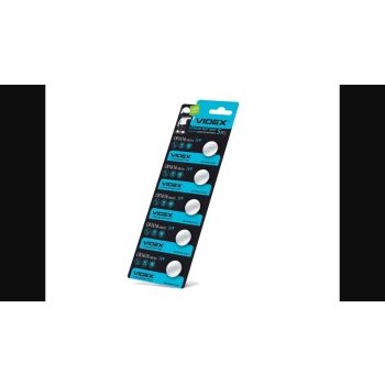  Videx CR1616 50mAh gombelem (darabár  min. rendelhető mennyiség 5 db)