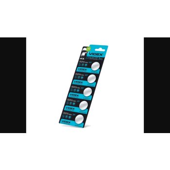   Videx CR2016 80mAh gombelem (darabár  min. rendelhető mennyiség 5 db)