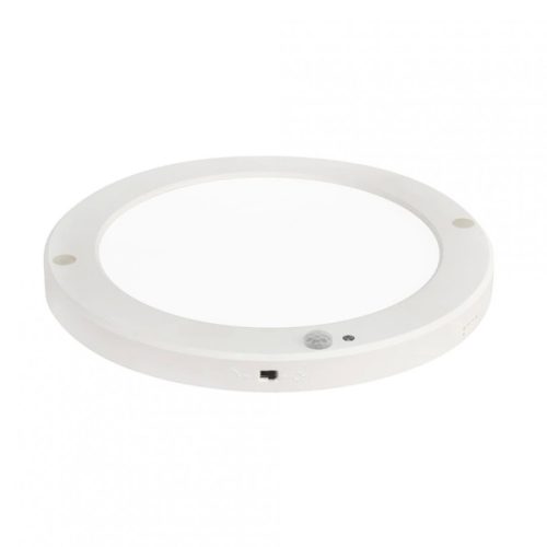 Horoz Martha PRO 18W  ø220 mm kerek  fehér színű mozgásérzékelős mennyezeti lámpa