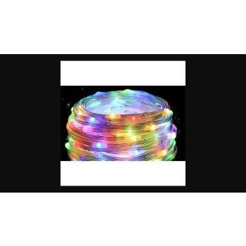   MasterLED 10m-es LED fényfüzér RGB  távirányítóval és USB csatlakozóval