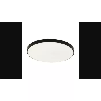   Strühm Dowbor 18 W-os ø270 mm kerek natúr fehér mennyezeti lámpa IP44-es védettségű