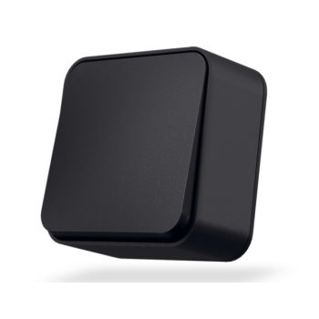   Videx Binera fekete színű falon kívüli  egypólusú kapcsoló (101)