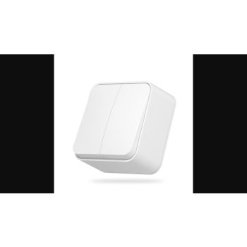   Videx Binera fehér színű falon kívüli csillárkapcsoló (105)