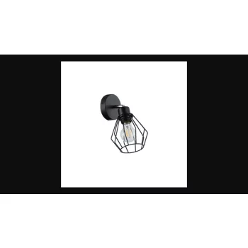 MasterLED Otto 1xE27 foglalatú fekete színű fali lámpa