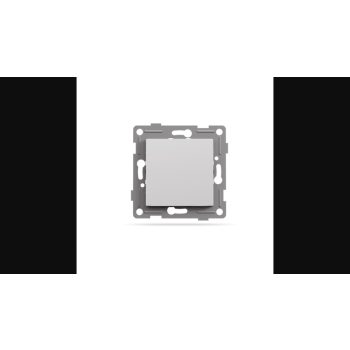 Videx Binera fehér színű süllyesztett aljzat keret