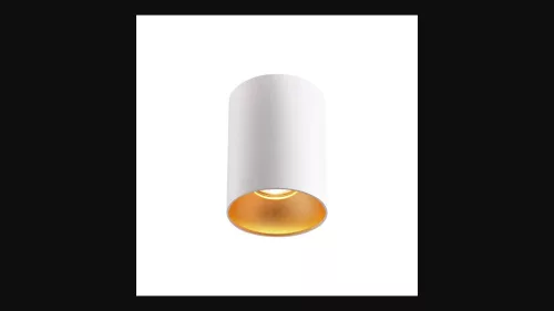 MasterLED fehér/arany mennyezeti lámpa keret  GU10-es foglalattal